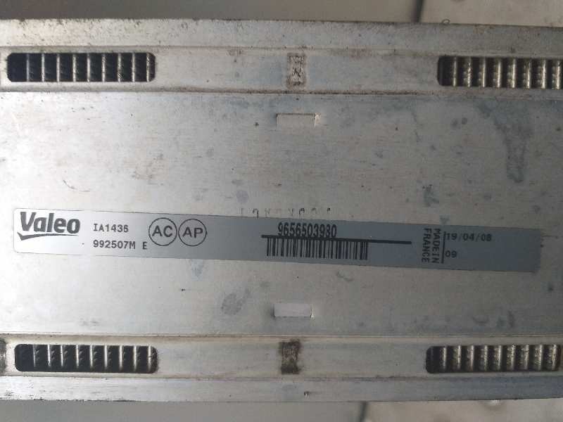 Recambio de intercooler para citroën c4 berlina lx referencia OEM IAM 9656503980  