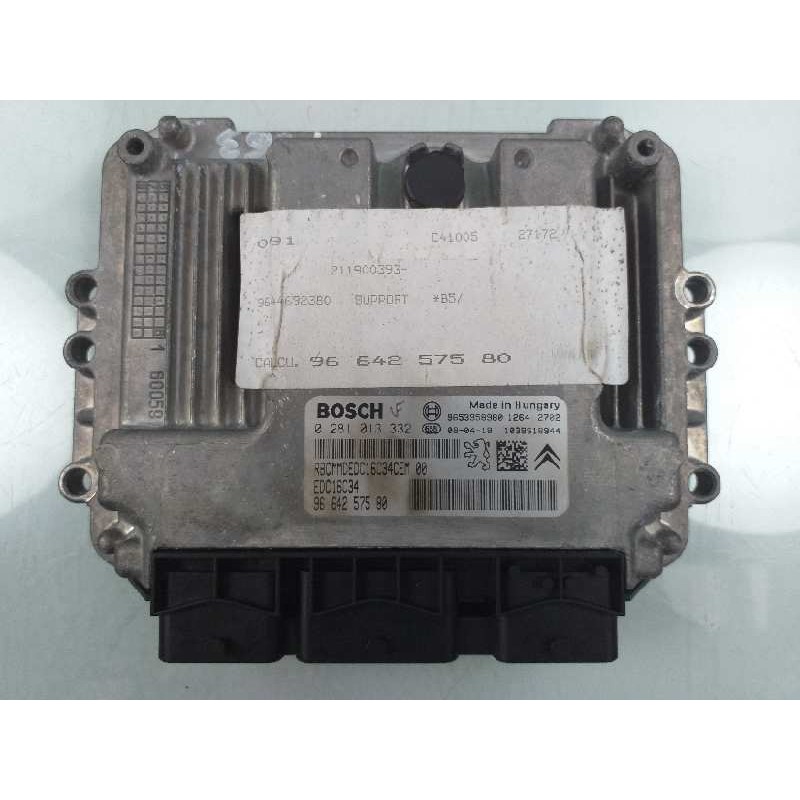 Recambio de centralita motor uce para citroën c4 berlina lx referencia OEM IAM 9664257580 0281013332 