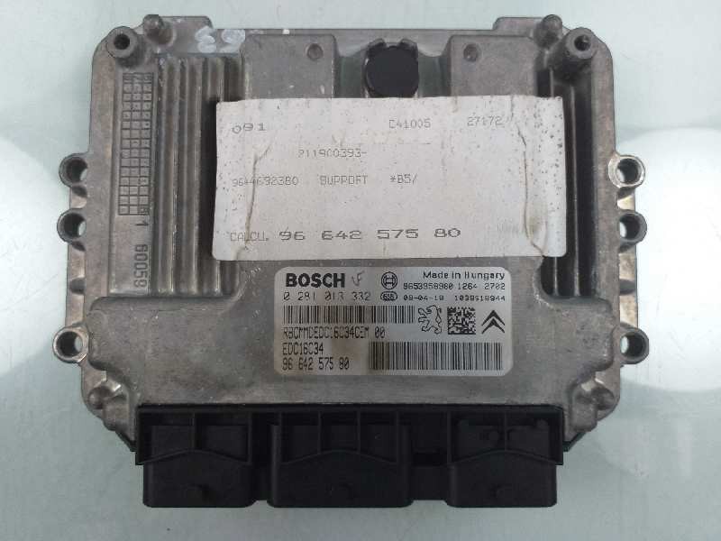 Recambio de centralita motor uce para citroën c4 berlina lx referencia OEM IAM 9664257580 0281013332 