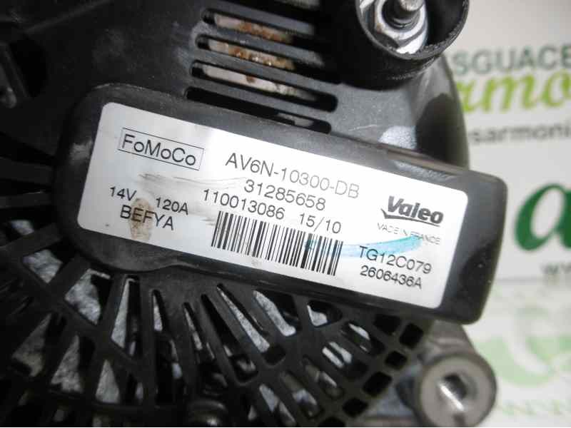 Recambio de alternador para ford fiesta (cb1) trend referencia OEM IAM AV6N10300DB TG12C079 31285658