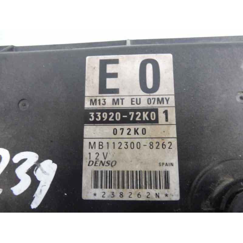 Recambio de centralita motor uce para suzuki swift berlina (mz) gl (5-ptas.) referencia OEM IAM 3392072K01 MB1123008262 