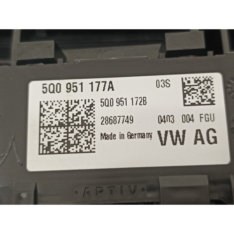 Recambio de luz interior para seat arona xperience referencia OEM IAM 2GA947105S 3B0035711B 5Q0951177A