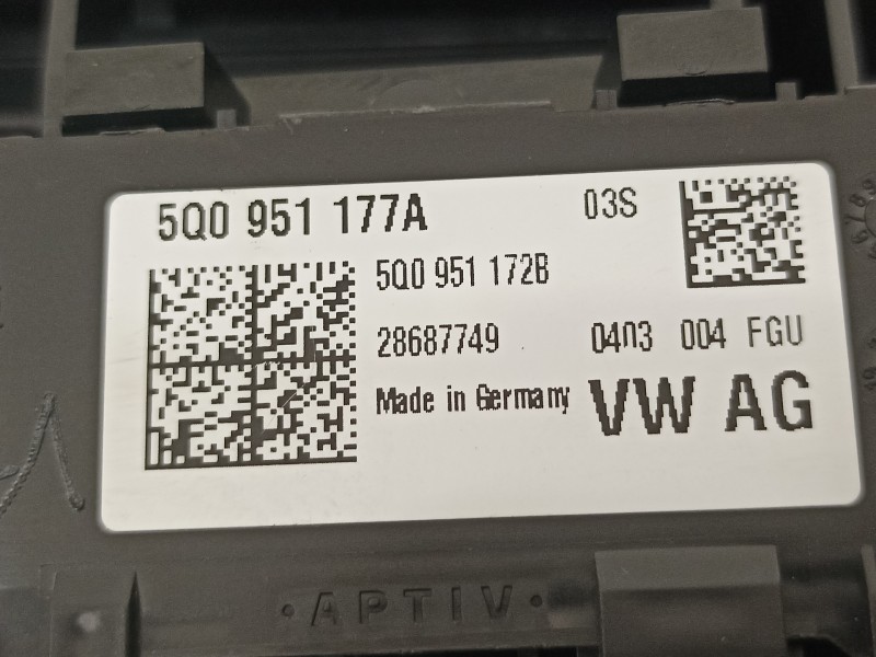 Recambio de luz interior para seat arona xperience referencia OEM IAM 2GA947105S 3B0035711B 5Q0951177A