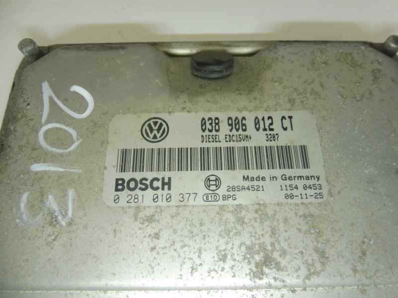 Recambio de centralita motor uce para volkswagen polo berlina (6n2) trendline referencia OEM IAM 038906012CT 0281010377 