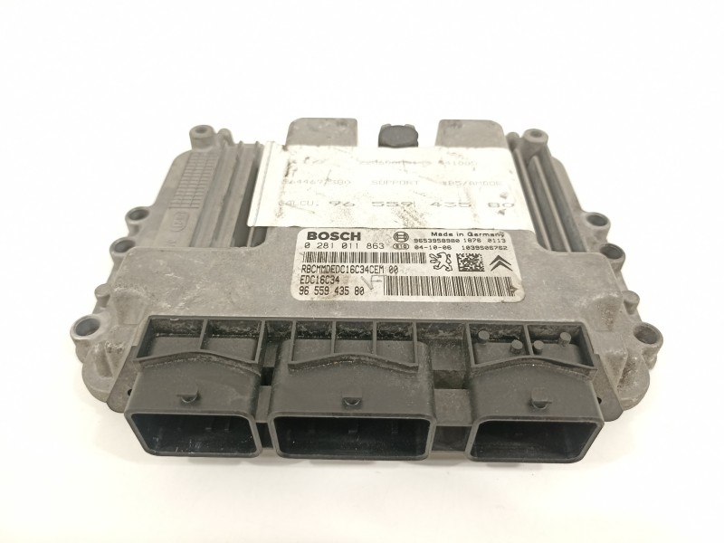 Recambio de centralita motor uce para citroën c4 berlina sx referencia OEM IAM 9655943580  