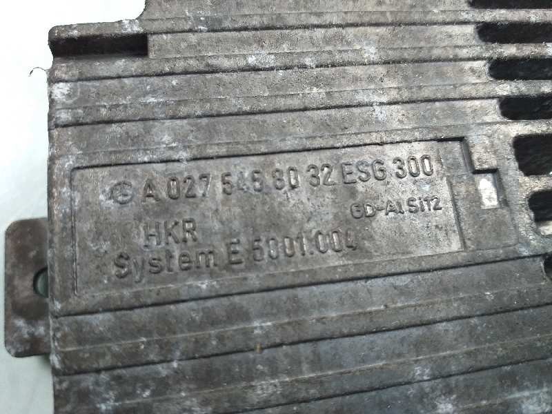 Recambio de modulo electronico para mercedes-benz clase a (w168) 170 cdi (168.008) referencia OEM IAM A0275458032  