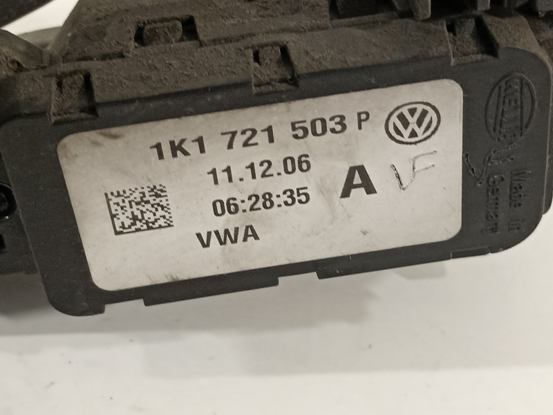 Recambio de potenciometro pedal para volkswagen jetta (1k2) 1.9 tdi referencia OEM IAM 1K1721503P  