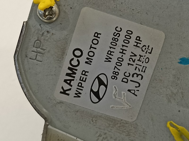 Recambio de motor limpia trasero para hyundai terracan (hp) 2.9 crdi full referencia OEM IAM 98700H1000  