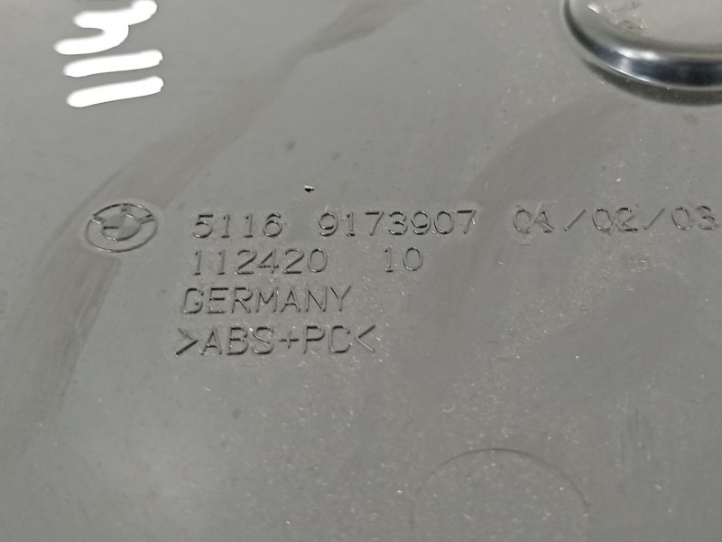 Recambio de guantera para bmw serie 5 lim. (f10) 520d efficientdynamics edition referencia OEM IAM 51169173907  