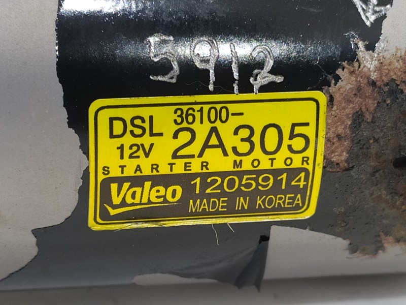 Recambio de motor arranque para kia cee´d concept referencia OEM IAM 361002A305 1205914 