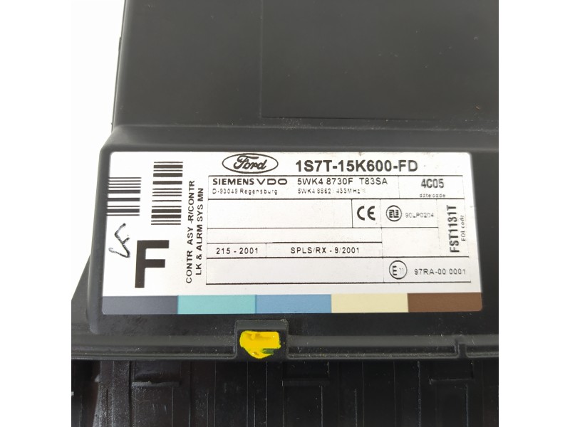 Recambio de modulo confort para ford focus berlina (cak) trend referencia OEM IAM 1S7T15K600FD 5WK48730F 