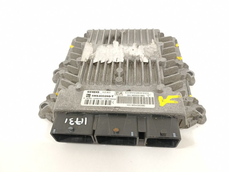 Recambio de centralita motor uce para peugeot 307 (s1) xs referencia OEM IAM 9654390980  