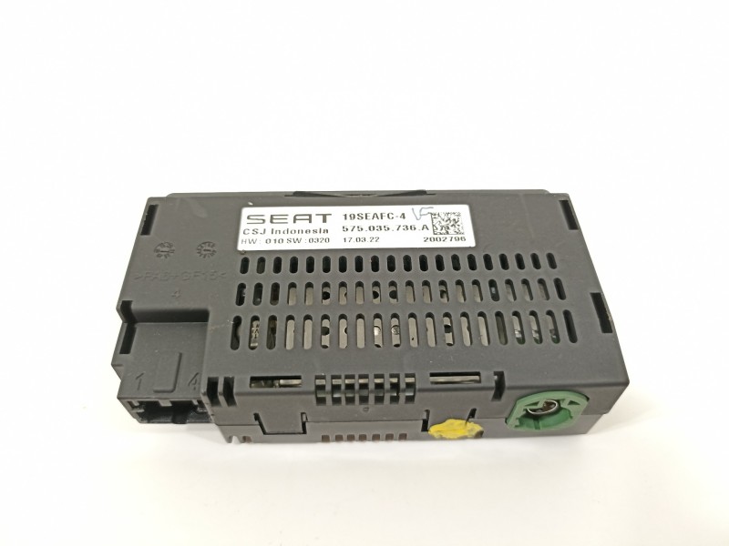 Recambio de modulo electronico para seat ibiza (kj1) reference referencia OEM IAM 575035736A 19SEAFC4 