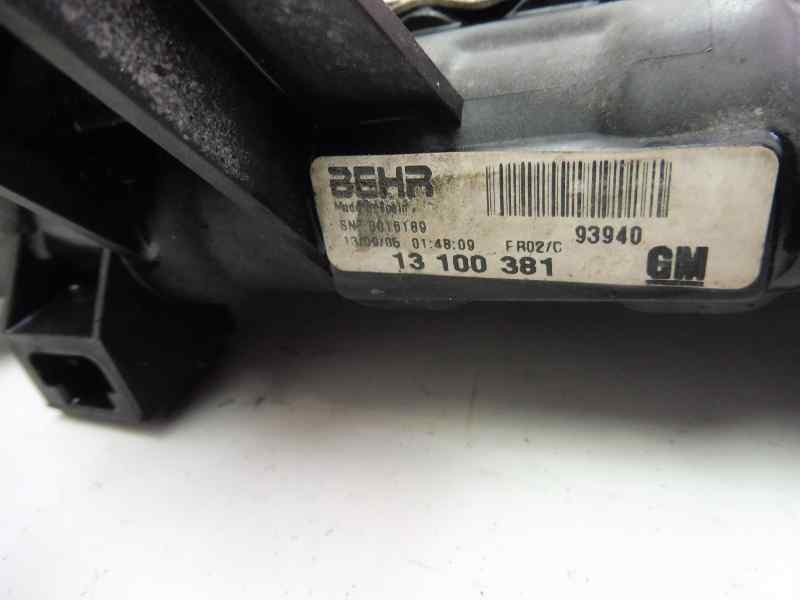 Recambio de radiador agua para opel corsa c essentia referencia OEM IAM 13100381  