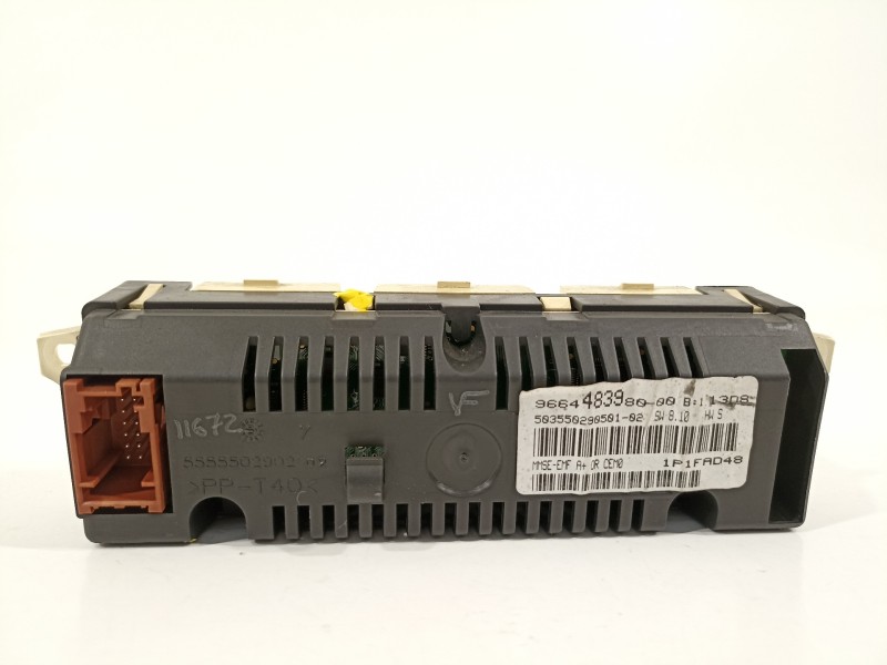 Recambio de pantalla multifuncion para peugeot 207 207 3p referencia OEM IAM 9664483980  