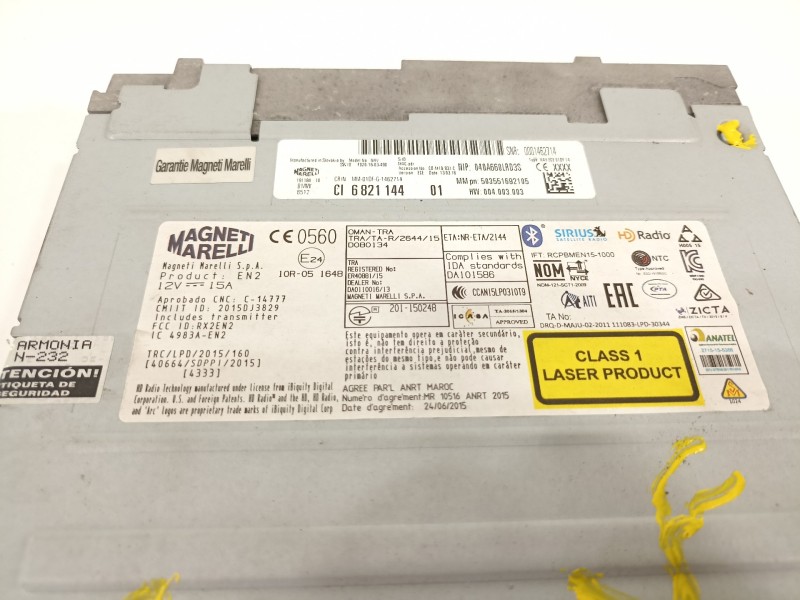 Recambio de sistema navegacion gps para bmw serie 5 lim. (f10) 520d efficientdynamics edition referencia OEM IAM 65126821144  