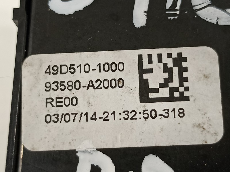 Recambio de mando elevalunas delantero derecho para kia cee´d concept referencia OEM IAM 93580A2000 49D5101000 