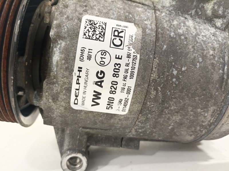 Recambio de compresor aire acondicionado para seat ibiza (6j5) stylance / style referencia OEM IAM 5N0820803E  