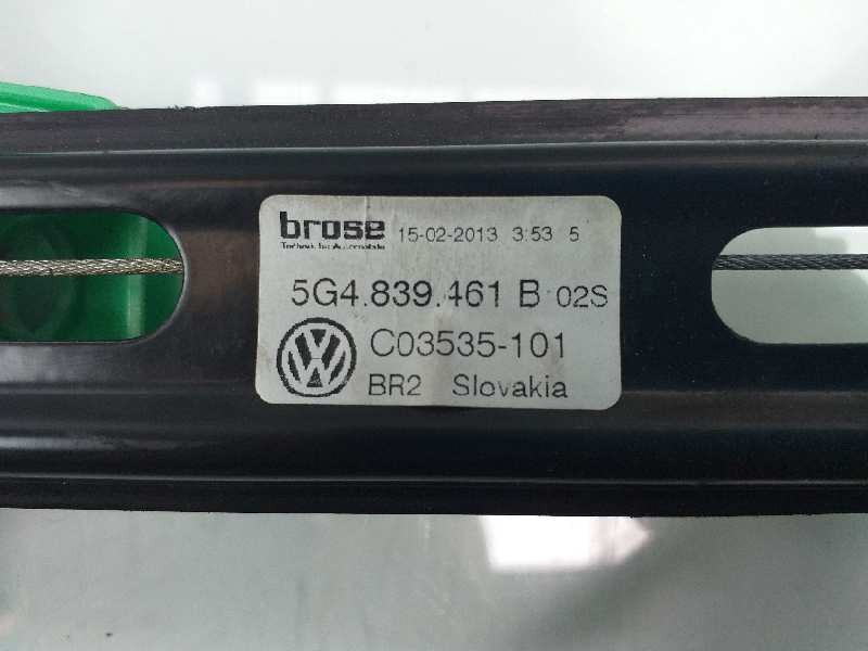 Recambio de elevalunas trasero izquierdo para volkswagen golf vii lim. advance bluemotion referencia OEM IAM 5G4839461B 5Q495981
