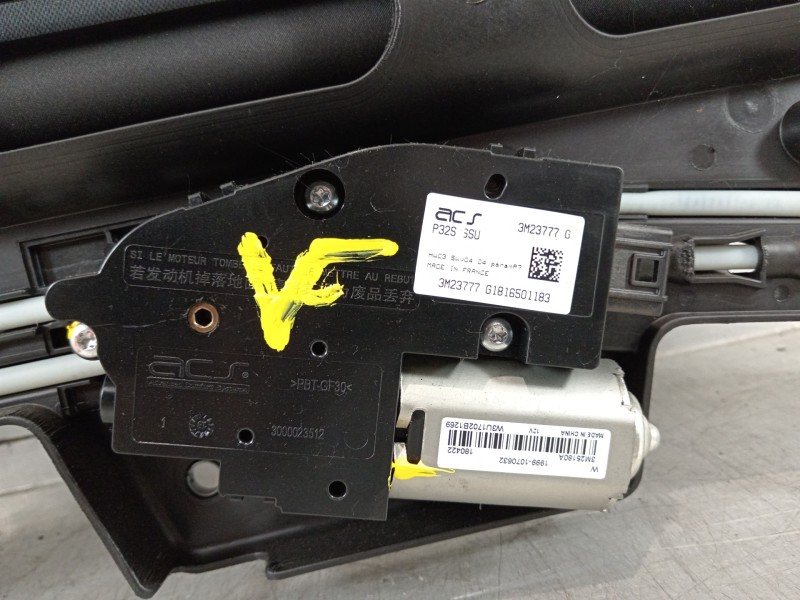 Recambio de techo electrico para nissan qashqai (j11) 360 referencia OEM IAM 9000004218 3M23777 