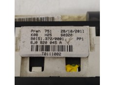 Recambio de mando calefaccion / aire acondicionado para seat ibiza (6j5) stylance / style referencia OEM IAM 6J0820045A   2