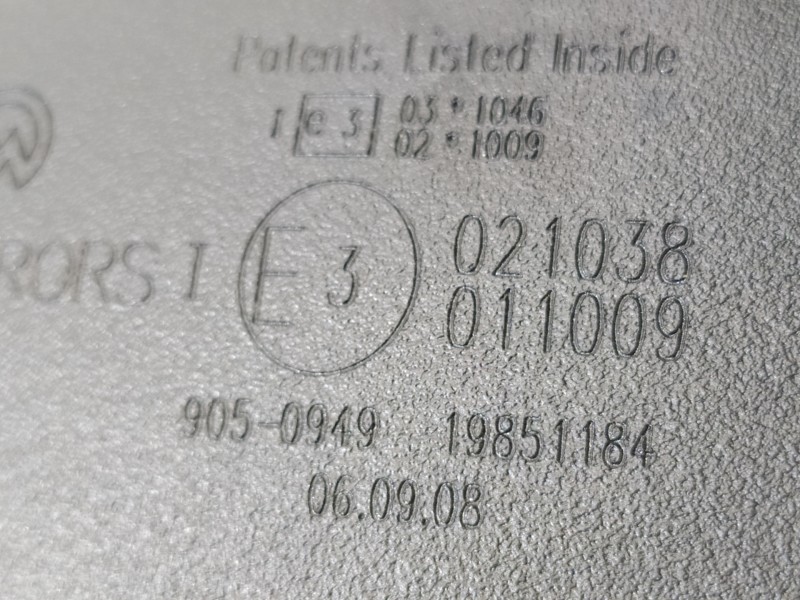 Recambio de espejo interior para maserati granturismo s referencia OEM IAM 9050949  