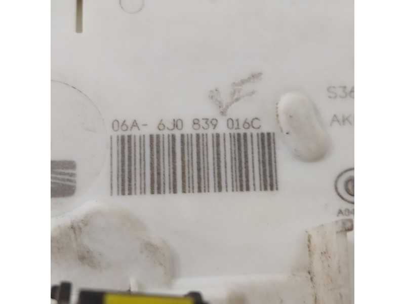 Recambio de cerradura puerta trasera derecha para seat ibiza (6j5) stylance / style referencia OEM IAM 6J0839016C  