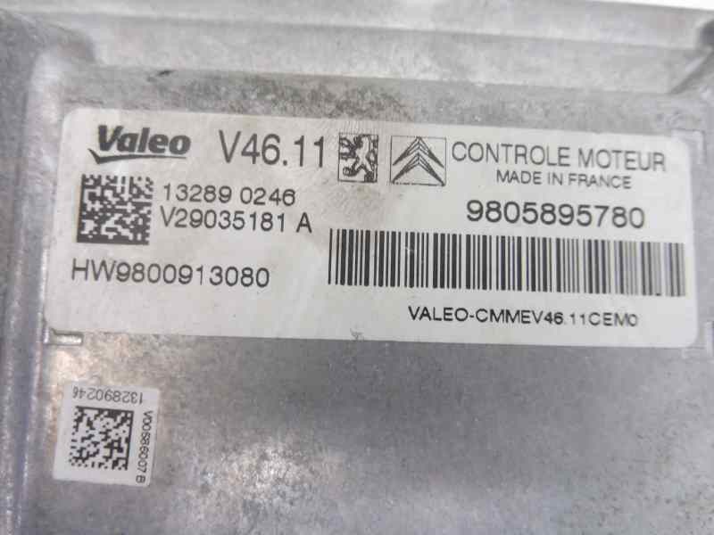Recambio de centralita motor uce para peugeot 2008 (--.2013) allure referencia OEM IAM 9805895780  