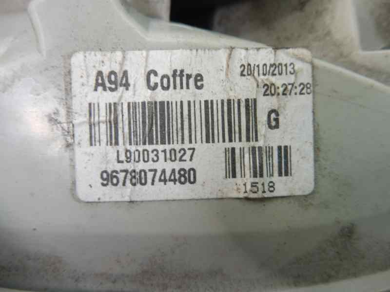 Recambio de piloto trasero izquierdo en porton para peugeot 2008 (--.2013) allure referencia OEM IAM 9678074480  