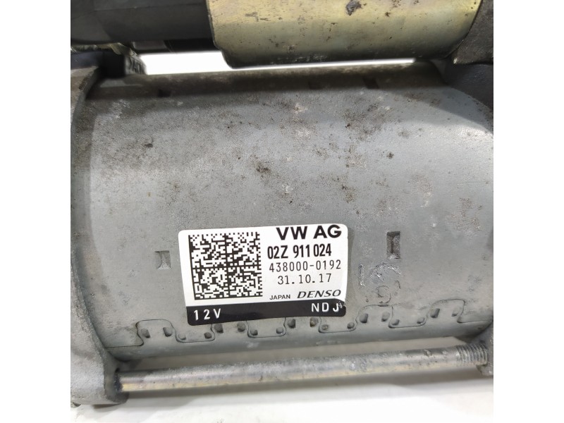 Recambio de motor arranque para seat leon (5f1) fr plus referencia OEM IAM 02Z911024 4380000192 