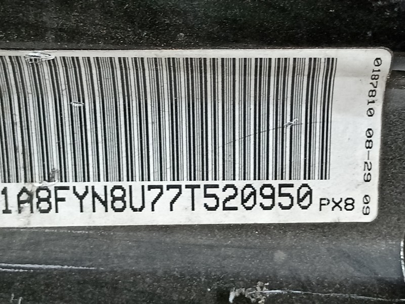 Recambio de refuerzo paragolpes delantero para chrysler pt cruiser (pt) 2.2 crd limited referencia OEM IAM 520950 0187810 
