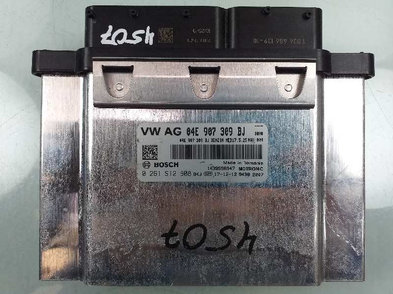 Recambio de centralita motor uce para seat leon (5f1) fr plus referencia OEM IAM 04E907309BJ 0261S12608 