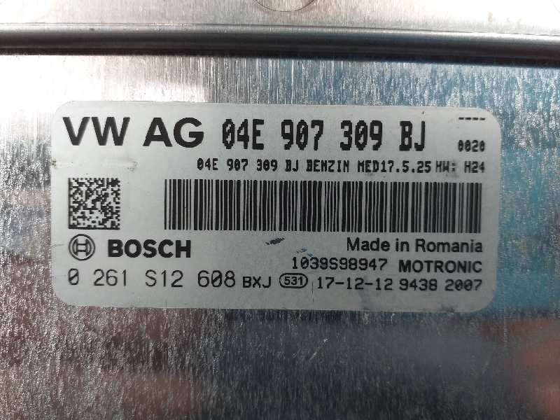 Recambio de centralita motor uce para seat leon (5f1) fr plus referencia OEM IAM 04E907309BJ 0261S12608 