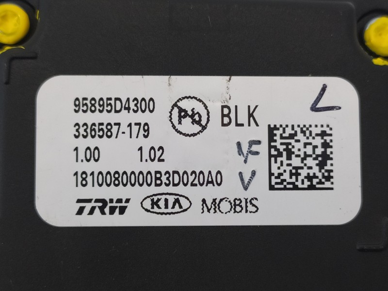 Recambio de no identificado para kia optima optima (2015 -2020) referencia OEM IAM 95895D4300  