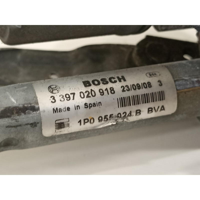 Recambio de motor limpia delantero para seat leon (1p1) comfort limited referencia OEM IAM 1P0955024B 3397020918 1P0955120A