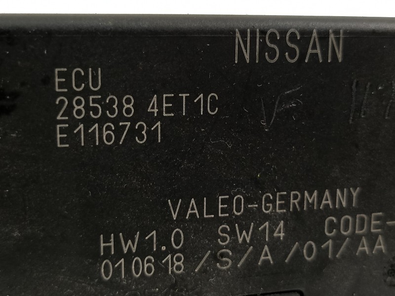 Recambio de modulo electronico para nissan qashqai (j11) 360 referencia OEM IAM 285384ET1C  