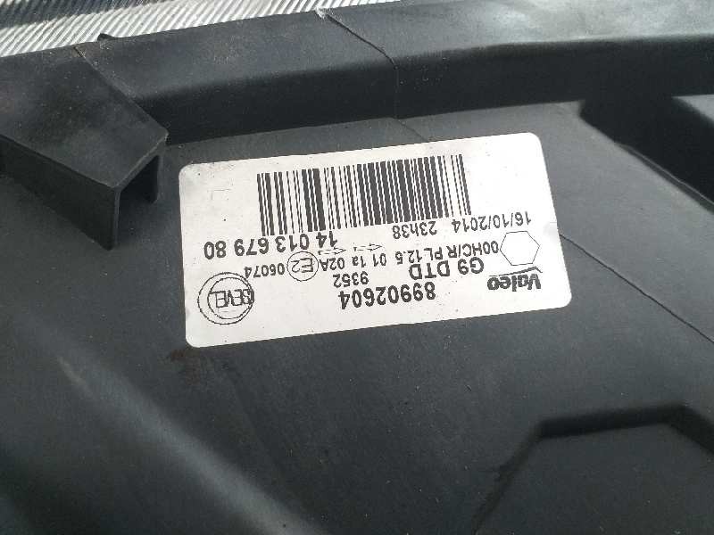 Recambio de faro derecho para fiat scudo furgón (272) 12 l2h1 130 multijet referencia OEM IAM 89902604  