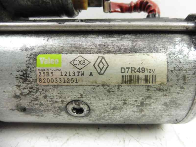 Recambio de motor arranque para renault scenic ii 1.5 dci diesel referencia OEM IAM 8200331251  
