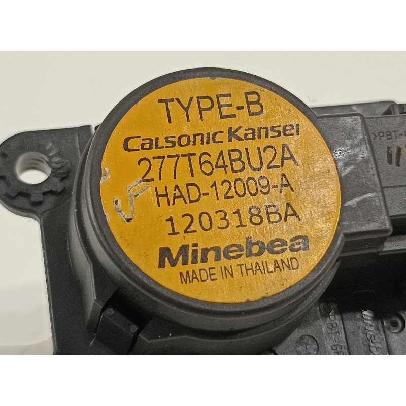 Recambio de motor apertura trampillas climatizador para nissan qashqai (j11) 360 referencia OEM IAM HAD12009A 120318BA 277T64BU2