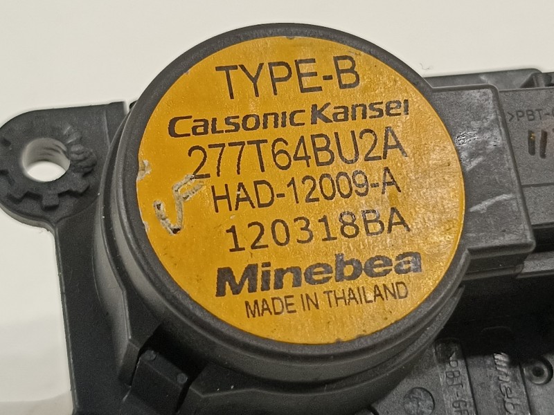 Recambio de motor apertura trampillas climatizador para nissan qashqai (j11) 360 referencia OEM IAM HAD12009A 120318BA 277T64BU2