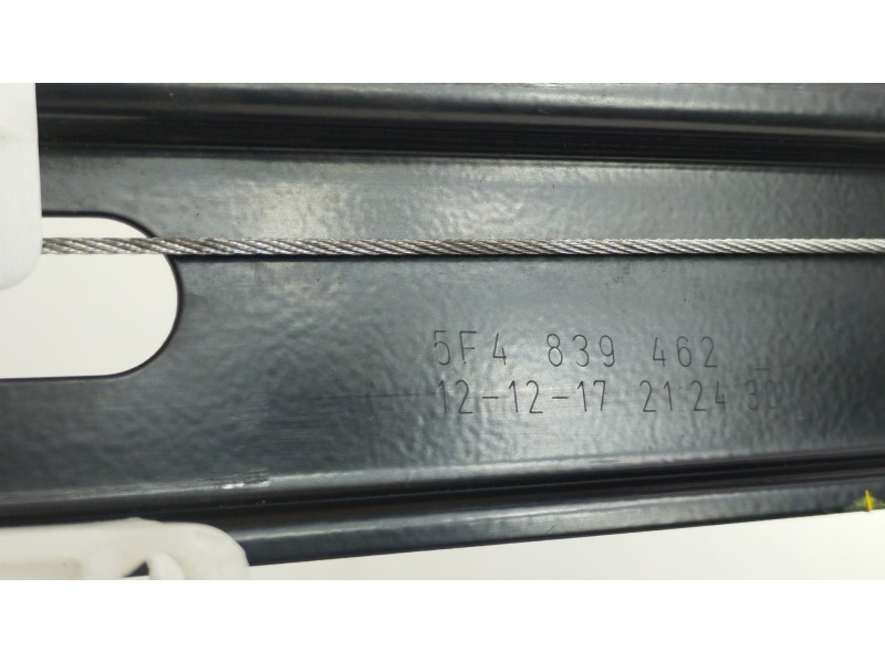 Recambio de elevalunas trasero derecho para seat leon (5f1) fr plus referencia OEM IAM 5F4839462C 5Q0959812E 0130822724