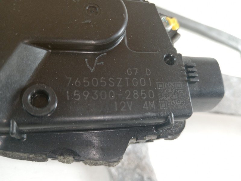 Recambio de motor limpia delantero para honda cr-z (szt) gt referencia OEM IAM 76505SZTG01 1593002850 