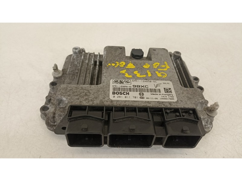 Recambio de centralita motor uce para ford focus berlina (cap) ambiente (d) referencia OEM IAM 6M5112A650NC  