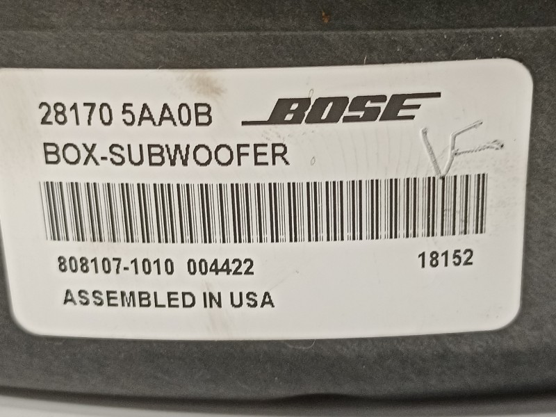 Recambio de no identificado para nissan qashqai (j11) 360 referencia OEM IAM 281705AA0B  