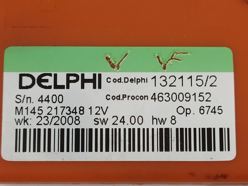 Recambio de modulo electronico para maserati granturismo s referencia OEM IAM 463009152 M 145 217348 132115/2