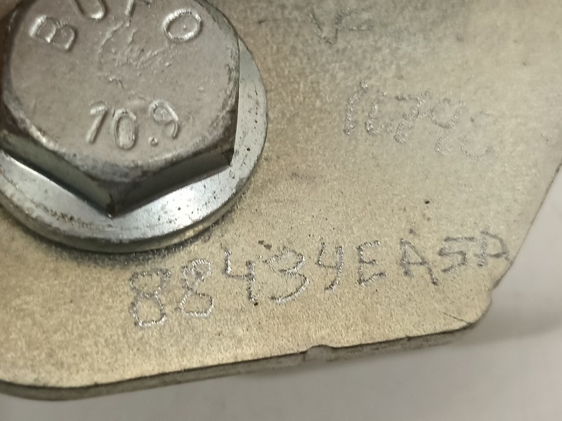 Recambio de cinturon seguridad trasero para nissan qashqai (j11) 360 referencia OEM IAM 888434EA5A 888434EA6A 