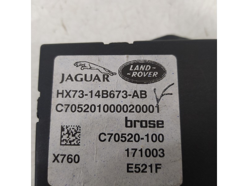 Recambio de modulo electronico para jaguar xe portfolio referencia OEM IAM HX7314B673AB  