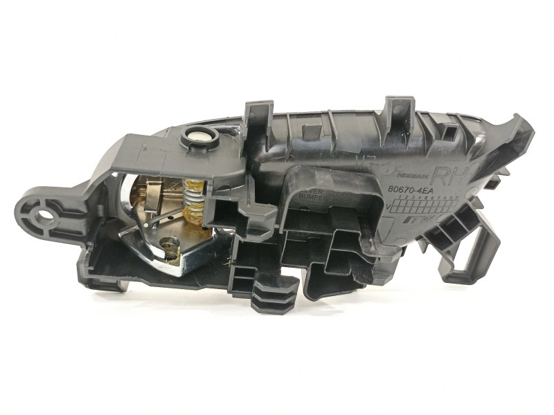 Recambio de maneta interior trasera derecha para nissan qashqai (j11) 360 referencia OEM IAM 806704EA1A  