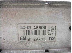 Recambio de intercooler para opel astra g berlina club referencia OEM IAM 9129519 46596  2