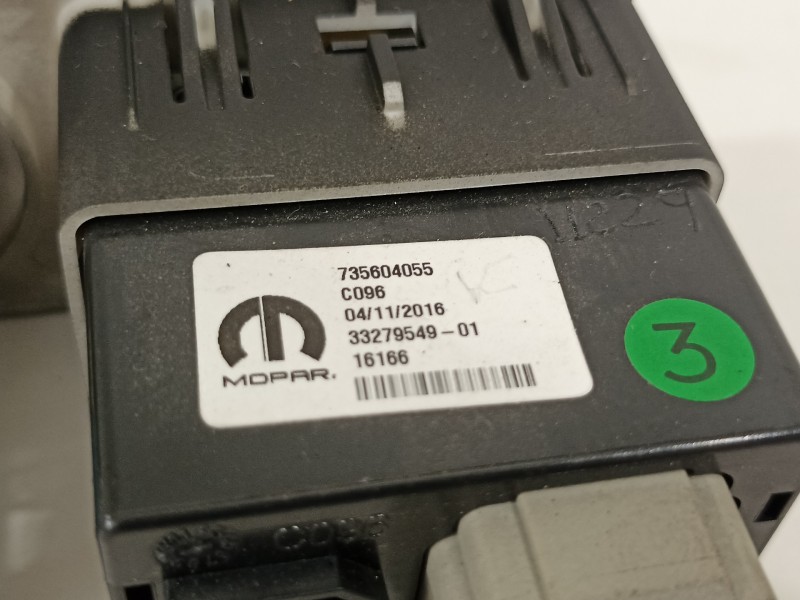 Recambio de modulo electronico para jeep renegade deserthawk 4wd referencia OEM IAM 735604055  